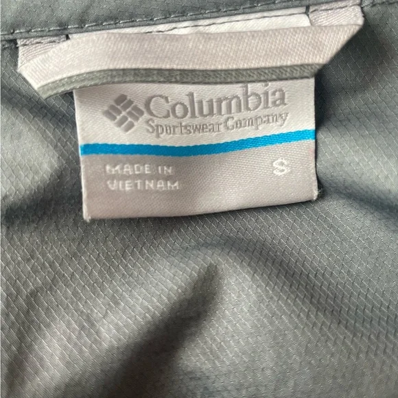 Lightweight Women’s Columbia Water Resistant Jacket, Small (S), Gray/Grey - Picture 3 of 4